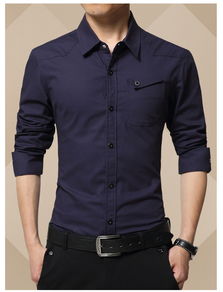 湯河之家 新款加絨男式長(zhǎng)袖襯衫軍旅修身純棉男襯衣休閑保暖加厚時(shí)尚潮流c