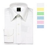 納捷NAJIE 2014春裝男士長袖襯衫全棉純棉白色商務正裝襯衫職業襯衣男士襯衫韓版修身潮 白色尖領 42:&ldquo;產品質量很好,一看店家就是做品牌的,做工面料都很贊,送的小禮物也很給力,贊一個!&rdquo; - 京東